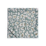 Abstract Floral Print Scarf | Grey