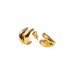 Aurielle Hoop Earrings | Gold Coated