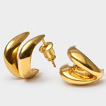 Aurielle Hoop Earrings | Gold Coated