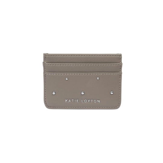 Avery Studded Cardholder | Mink