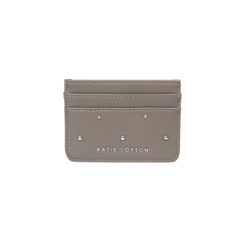 Avery Studded Cardholder | Mink