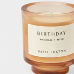 'Birthday' Sentiment Candle | English Pear & White Tea