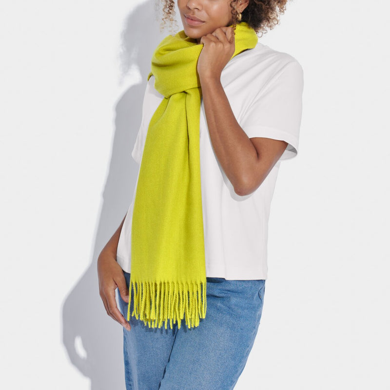Blanket Scarf | Lime Green