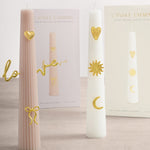 Candle Charm Gift Set | Moon & Sun | Oyster