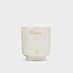 Ceramic Sentiment Candle | Happy Birthday | Blackberry Noir