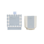 Ceramic Sentiment Candle | Winter Wishes | Frosted Pine & Cedarwood