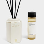 Ceramic Sentiment Reed Diffuser | Happy Birthday | Blackberry Noir