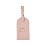 'Choose Adventure' Luggage Tag | Dusty Pink