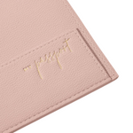 'Choose Adventure' Travel Wallet | Dusty Pink