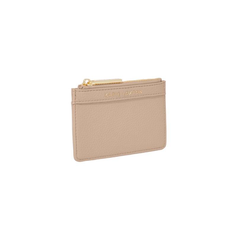 Cleo Coin Purse & Card Holder | Soft Tan