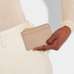 Cleo Coin Purse & Card Holder | Soft Tan