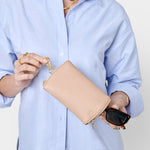 Clip-On Sunglasses Case | Nude Pink