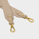 Detachable Vegan Leather Bag Strap | Light Taupe