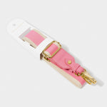 Detachable Stripe Canvas Bag Strap | Cloud Pink