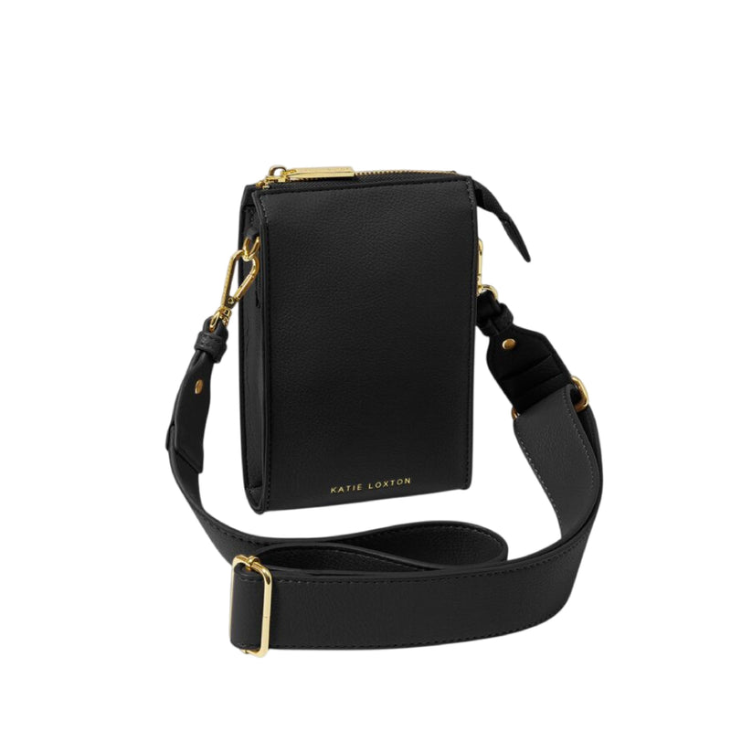 Effie Slim Crossbody Bag | Black