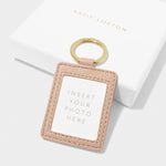 'Fabulous Friend' Boxed Photo Keyring | Nude Pink