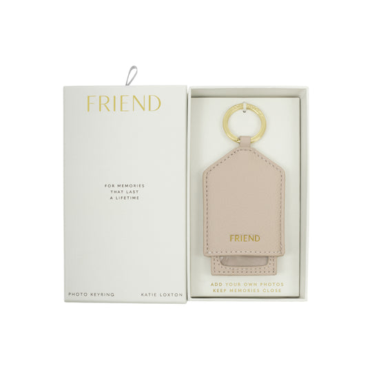 'Friend' Hidden Photo Keyring | Oyster