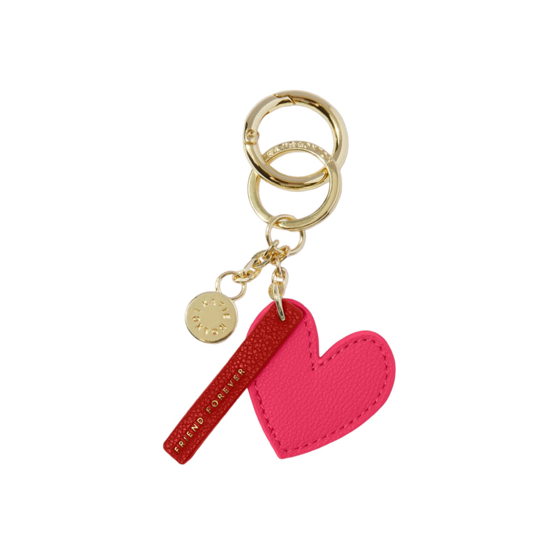 'Friends Forever' Chain Keyring | Fuchsia