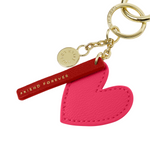 'Friends Forever' Chain Keyring | Fuchsia