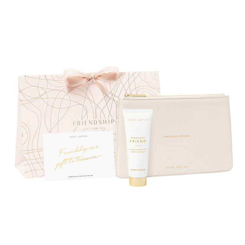 'Friendship' Pouch & Hand Cream Gift Set