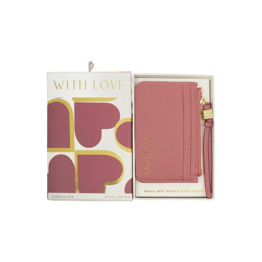 Gift Boxed Coin & Cardholder | Raspberry Pink