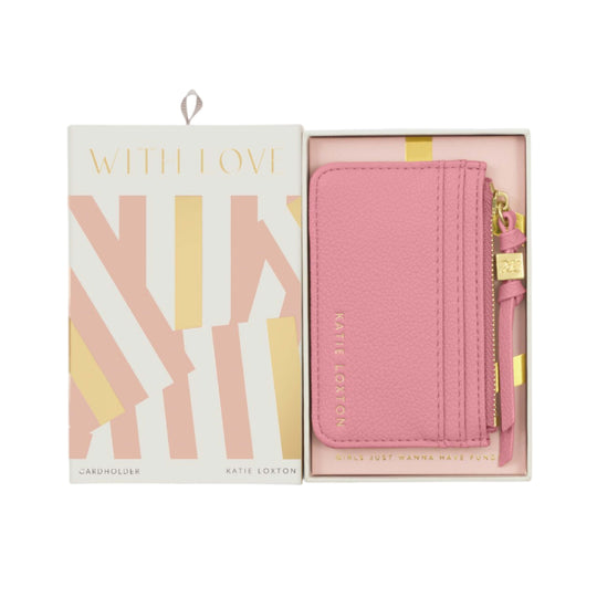 Gift Boxed Coin & Cardholder | Rose Pink