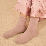 Gift Boxed Fluffy Star Socks | Pink
