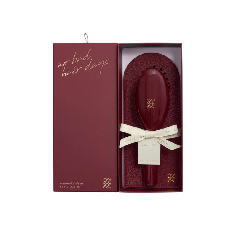 Hairbrush & Case Set | Cherry