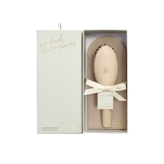 Hairbrush & Case Set | Light Taupe
