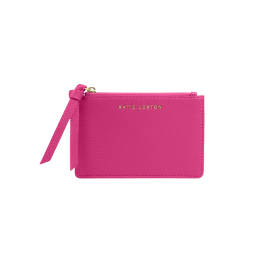 Hallie Coin & Card Holder | Fuchsia