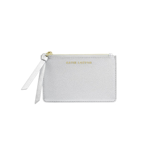 Hallie Coin & Card Holder | Silver