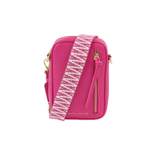 Hallie Crossbody Bag | Fuchsia | Small