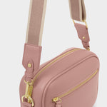 Hallie Crossbody Bag | Pink Heather
