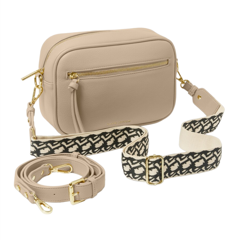 Hallie Double Strap Bag Light Taupe