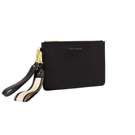 Hallie Wristlet Pouch | Black