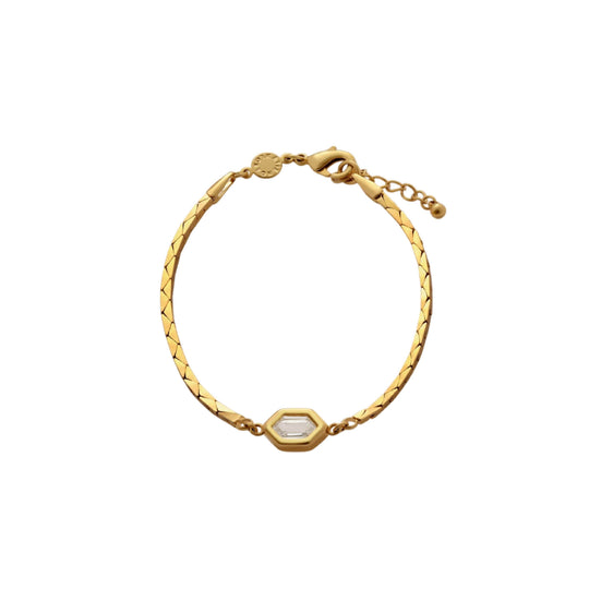 Harlequin Bracelet | Gold Coated