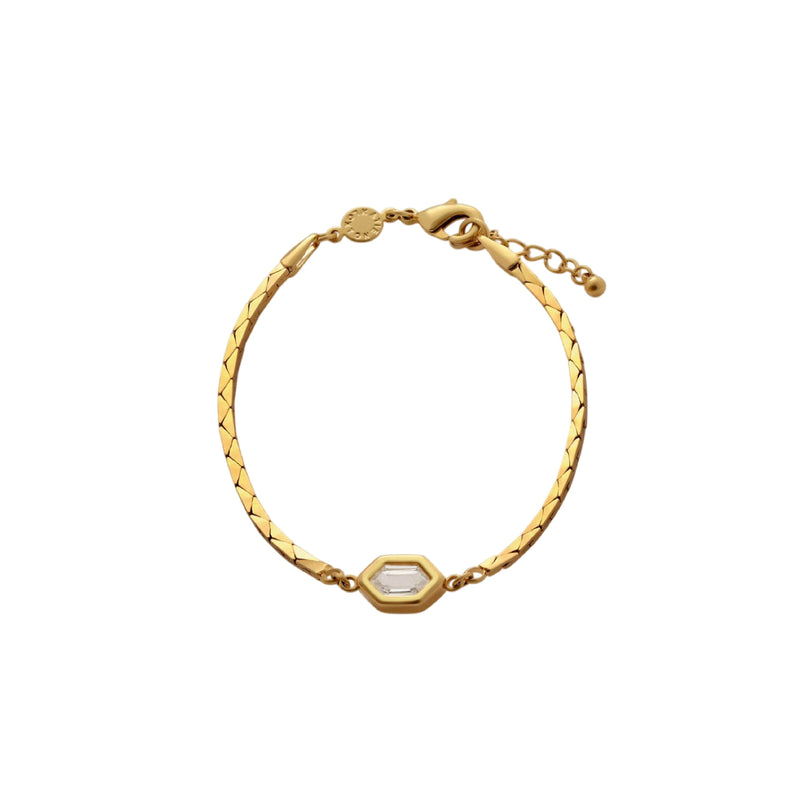 Harlequin Bracelet | Gold Coated