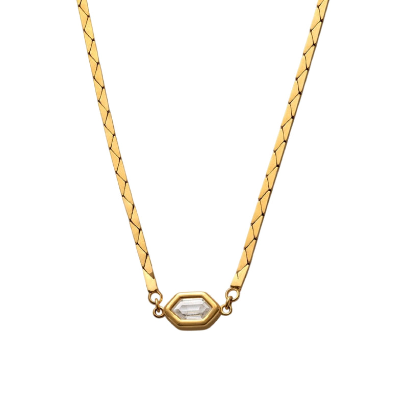 Harlequin Necklace | Gold Coated