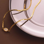 Harlequin Necklace | Gold Coated