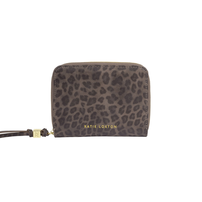 'Heart Of Gold' Jewellery Case | Leopard Print | Slim