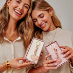 'Key To My Heart' Gift Boxed Keyring | Nude Pink