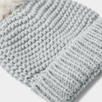 Knitted Baby Hat | Cool Grey