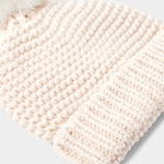 Knitted Baby Hat | Eggshell