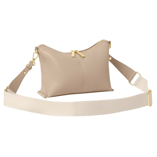 Laila Slouch Crossbody Bag | Light Taupe