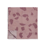 Leopard Print Scarf | Light Pink | Large