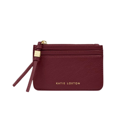 Lottie Coin & Cardholder | Cherry