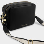 Lottie Crossbody Bag | Black | Large