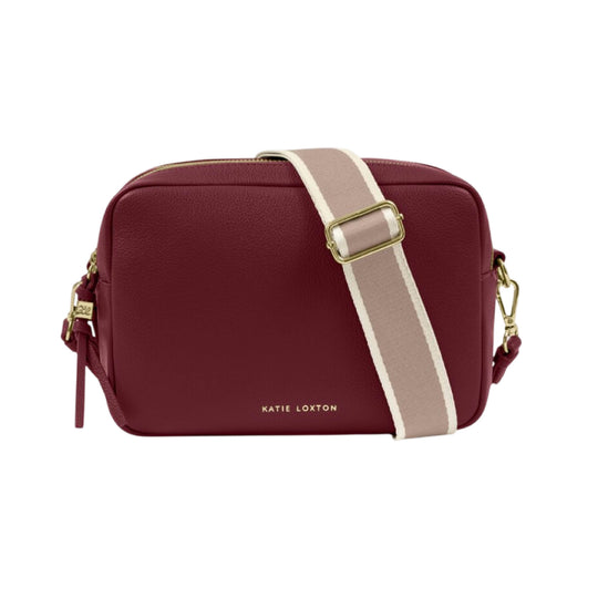 Lottie Crossbody Bag | Cherry | Large