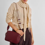 Lottie Crossbody Bag | Cherry | Large
