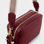 Lottie Crossbody Bag | Cherry | Large